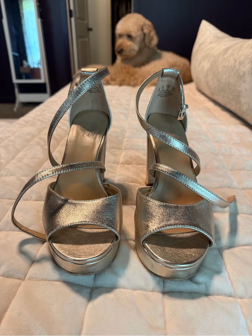 Naturalizer Melody Champagne Dress Heel - Picture 2 of 4